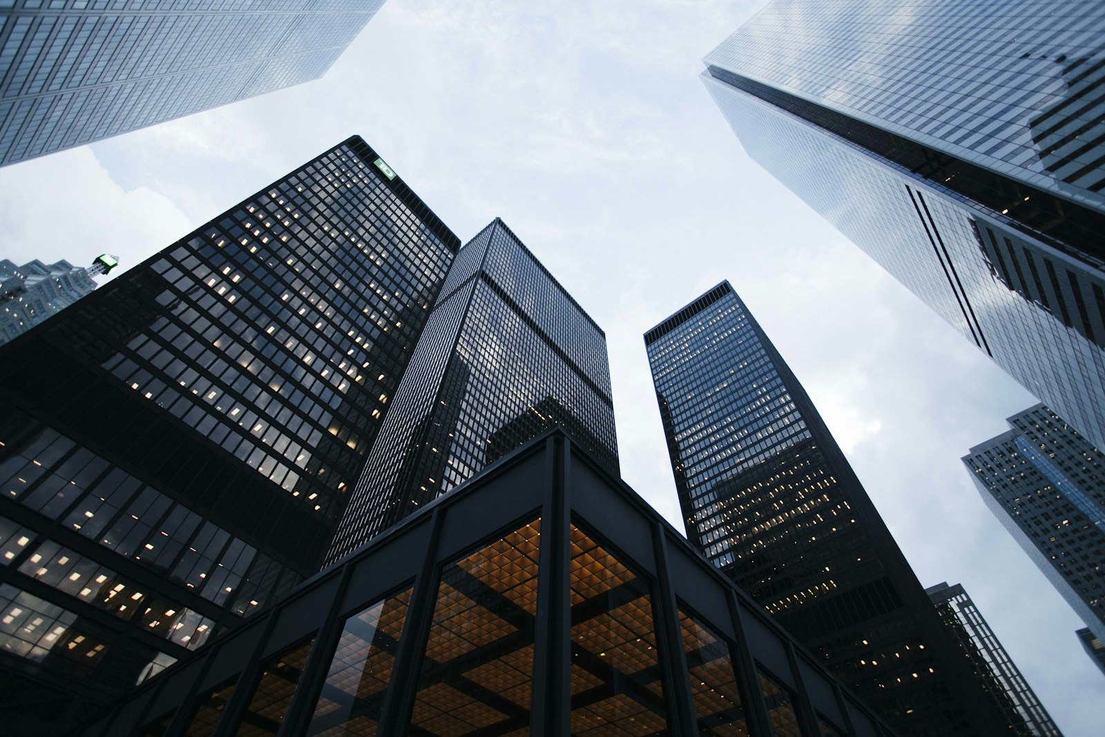 Contemporary high-rise architecture in New York